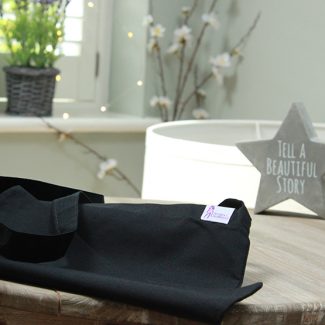 Black Drain Dolly Bag