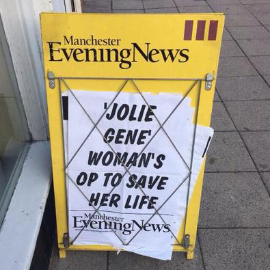 Manchester Evening News A Board